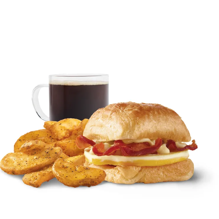 Wendy's Bacon, Egg & Swiss Croissant Combo