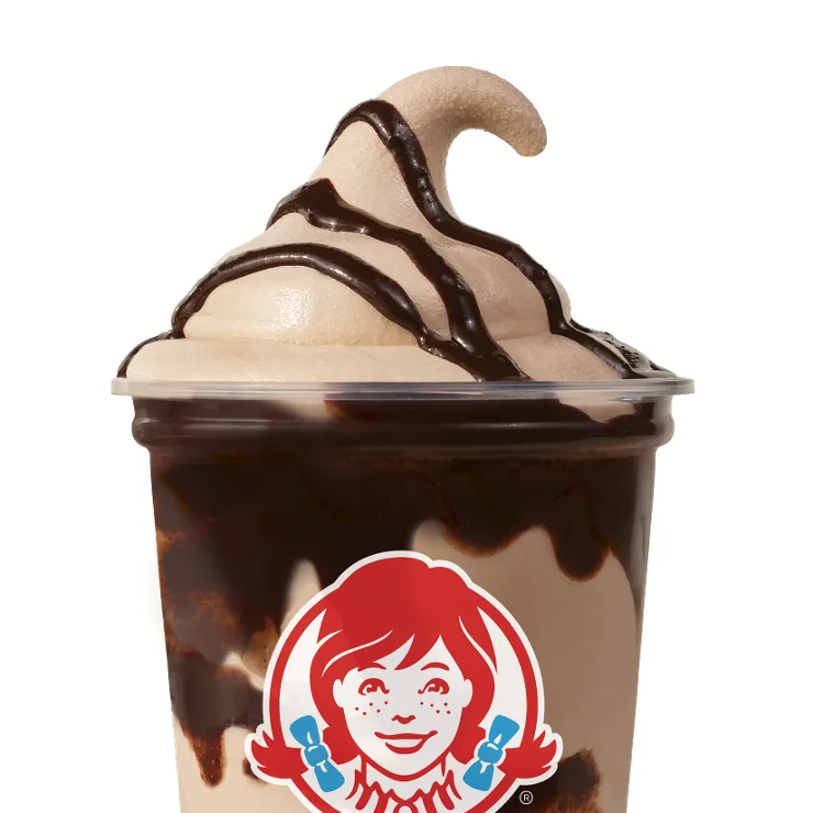 Wendy's Brownie Batter Chocolate Frosty Swirl