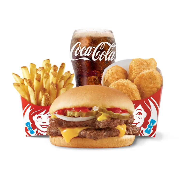 Wendy's Double Stack Biggie Bag