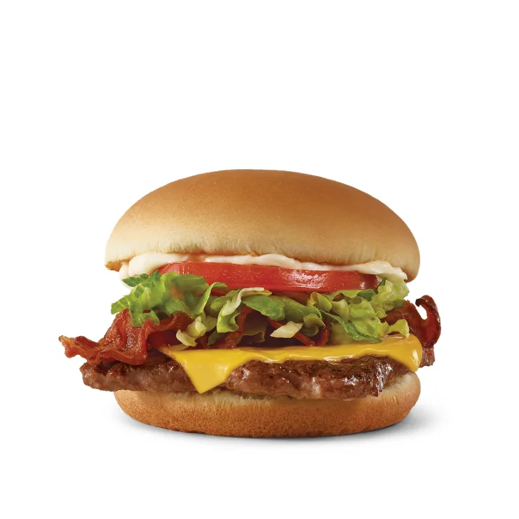 Wendy's Jr. Bacon Cheeseburger
