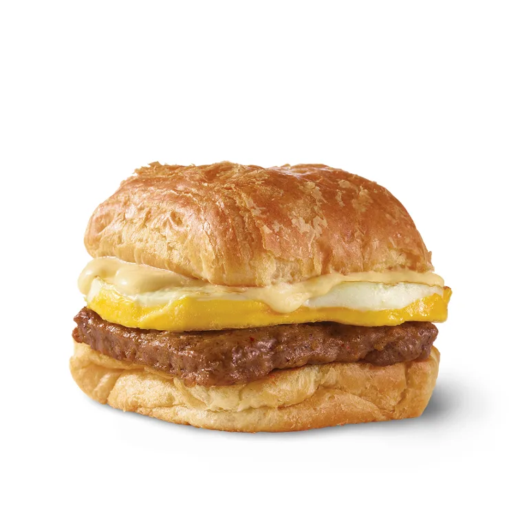 Wendy's Sausage, Egg & Swiss Croissant