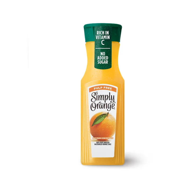 Wendy's Simply Orange Juice