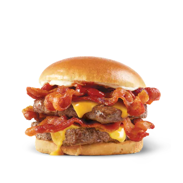 Wendys Baconator Burger for Bacon lovers