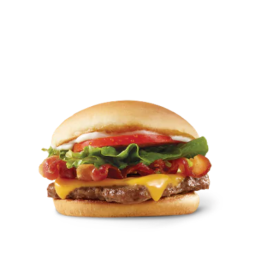 Wendy's Jr. Bacon Cheeseburger for bacon & Cheese lover