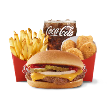 Jr. Cheeseburger – 4 For 4 Meal