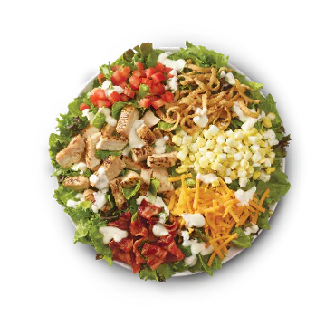 Wendy's salads menu