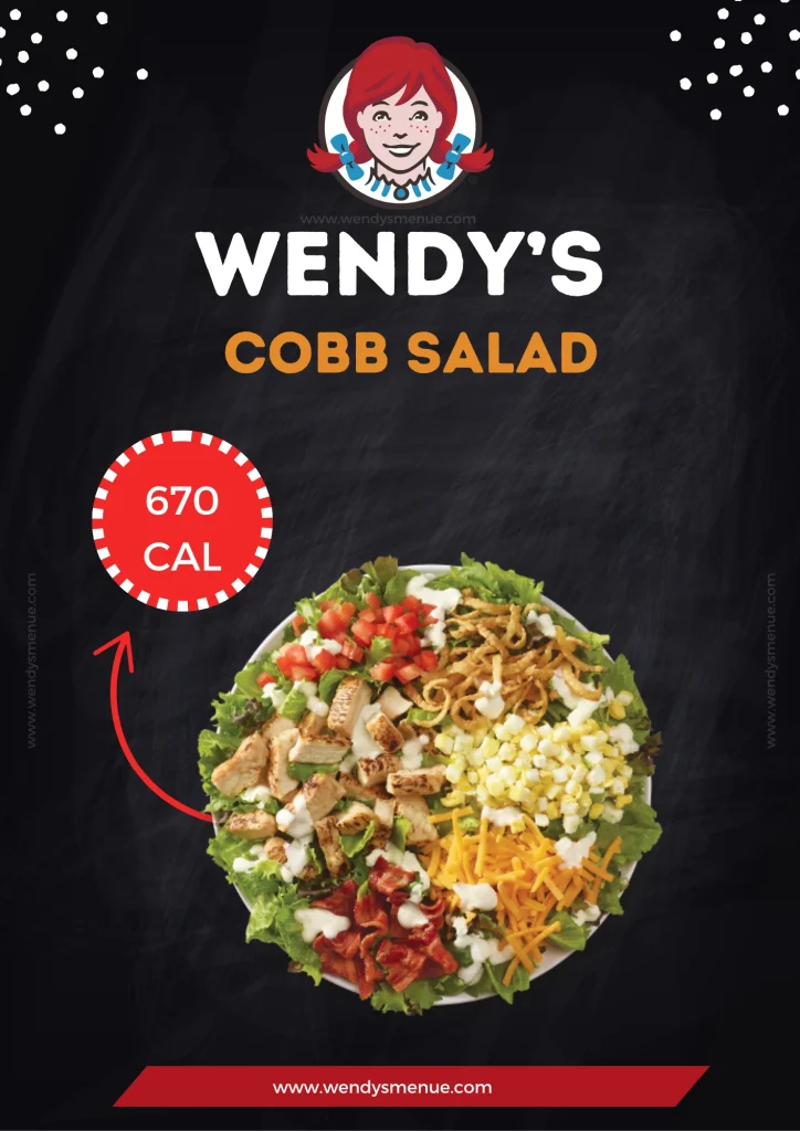 Wendy's Cobb Salad Calories