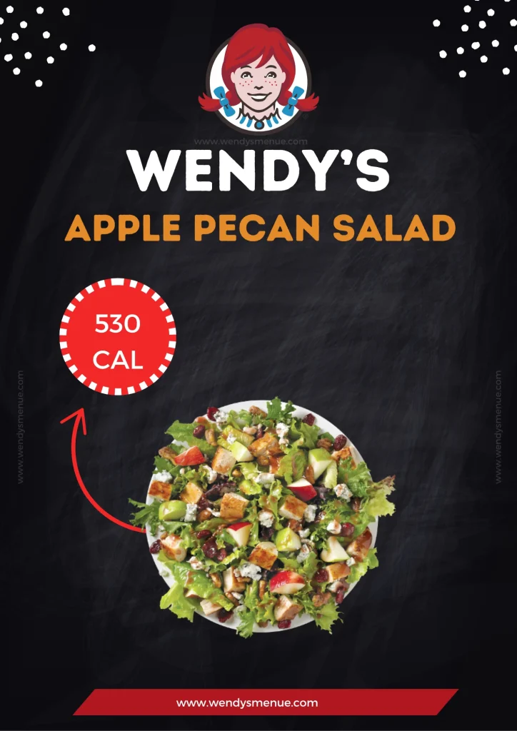 Wendy'sApple Pecan Salad Calories