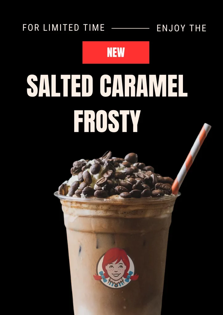 Wendys new salted caramel frosty