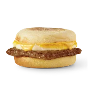 Sausage. Egg & Cheese English Muffin