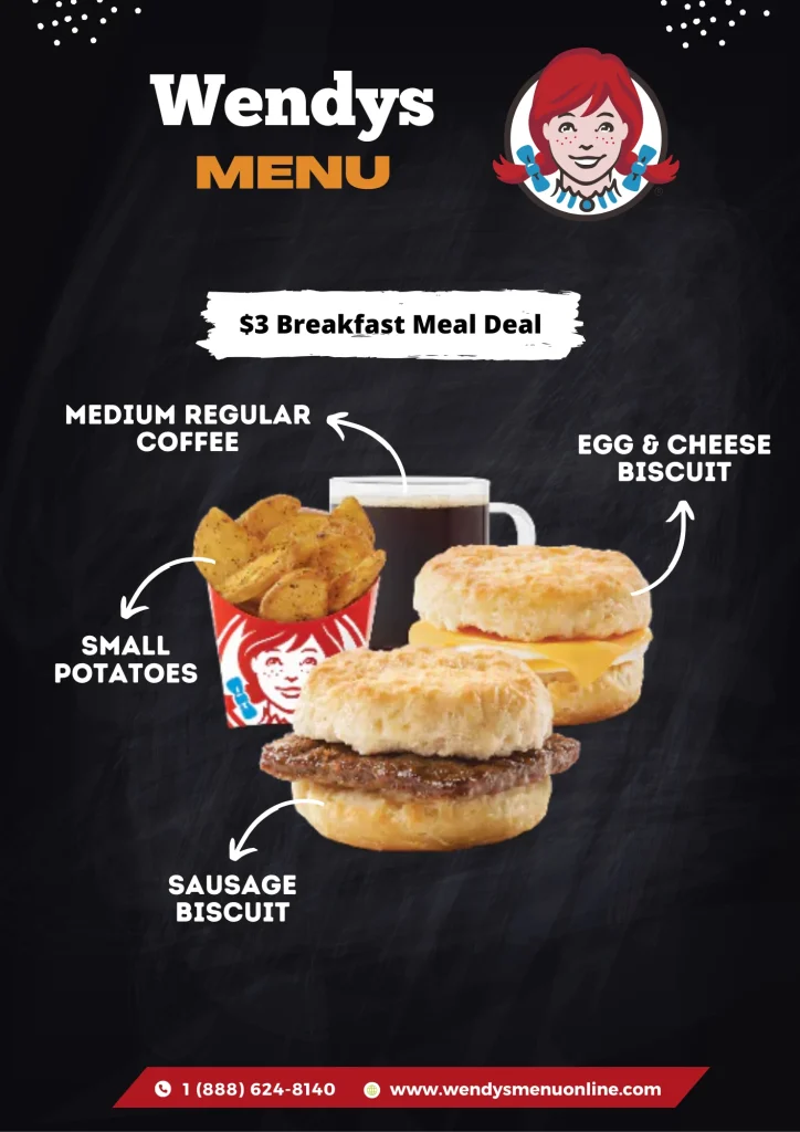 Wendys $3 Breakfast Meal Deal 2025 Updated