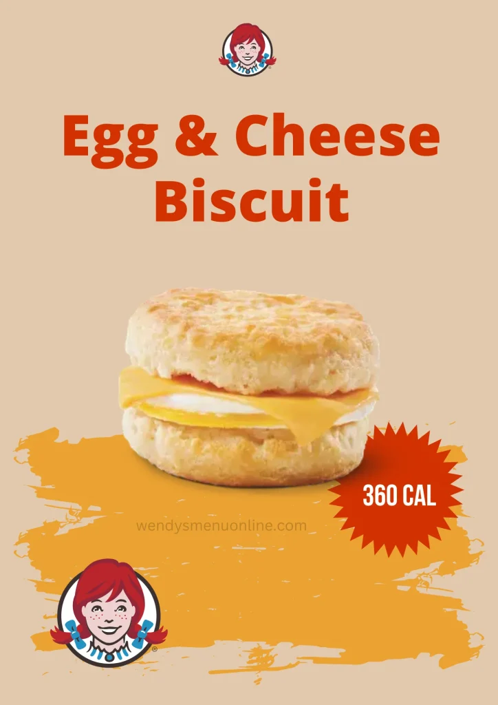 Wendy's Egg and Cheese Biscuit