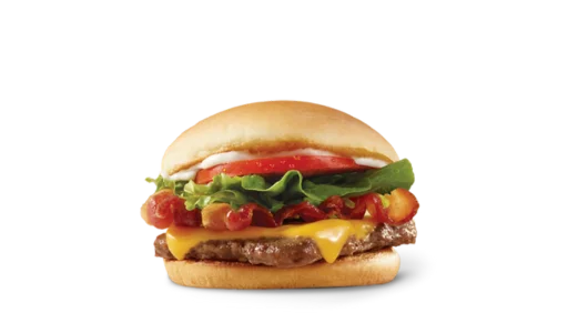 Wendy's Jr Bacon Cheeseburger