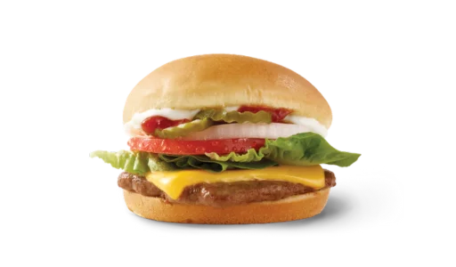 Wendy's Jr. Cheeseburger Deluxe