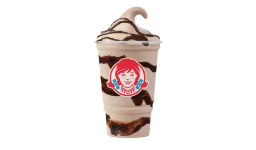 Wendy's Thin Mints Chocolate Frosty