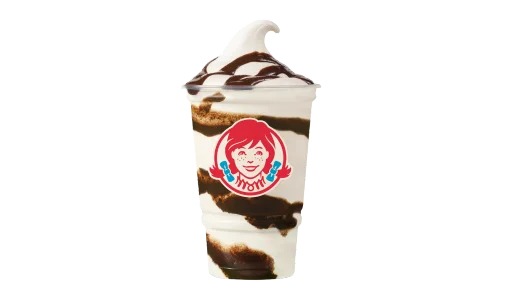 Wendy's Thin Mints Vanilla Frosty