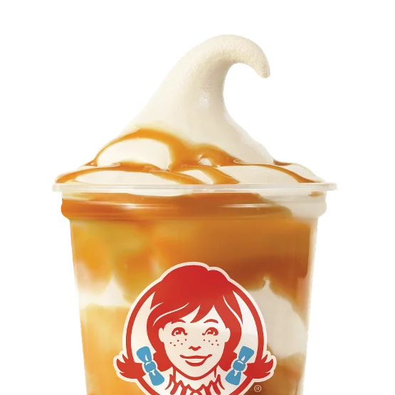 Wendy's Menu with Prices & Calories USA Updated 2025 78 Caramel Vanilla Frosty Swirl